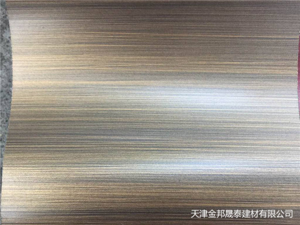 仿銅拉絲鋁單板