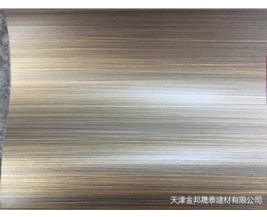 仿銅拉絲鋁單板